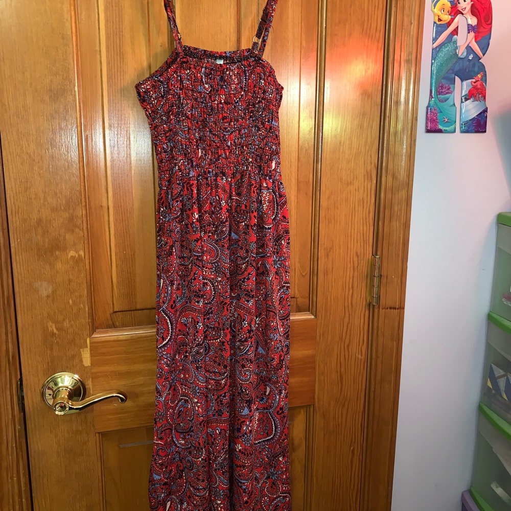 Multicolored Paisley Dress